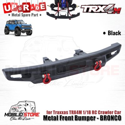 Upgrade Part Metal Front Rear Bumper Suitable for Bronco Traxxas TRX4M
