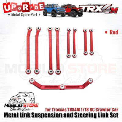 Upgrade Metal Suspension Link and Steering Link Set for Traxxas TRX4M