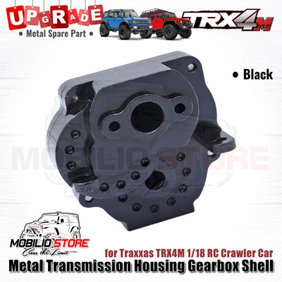 Upgrade Metal Transmission Housing Gearbox Shell for Traxxas TRX4M
