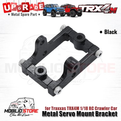 Upgrade Part - Metal Servo Mount Bracket for 118 RC Crawler Car TRX4M