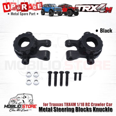 Upgrade Part - Metal Steering Cup Knuckle for 1/18 RC Traxxas TRX4M