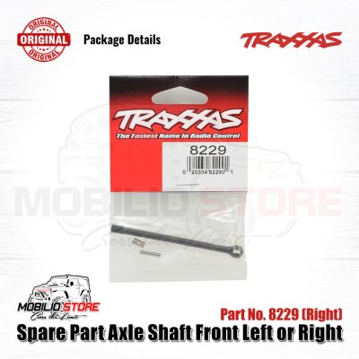 Spare Part Axle Shaft Front Left 8228 or Right 8229 for Traxxas TRX4 - 8229 - Right