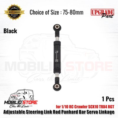 Adjustable Steering Link Rod Panhard Servo Linkage for 1/10 RC Crawler