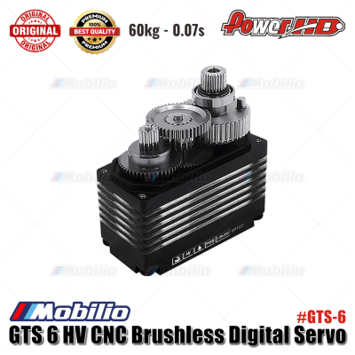 Power HD GTS 6 HV CNC Brushless Servo 60kg - 0.07s #GTS-6
