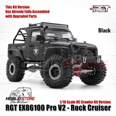 RGT EX86100 Pro V2 - Rock Cruiser 1/10 Scale RC Crawler Kit Version