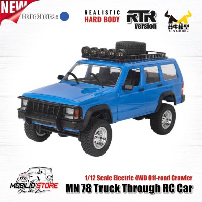 RC MN78 Jeep Cherokee 213 1/12 Scale Electric 4WD Off-road Crawler RTR