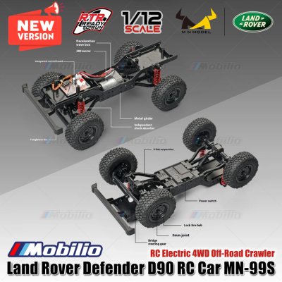 RC MN99S 1/12 Rock Crawler Model D90 Offroad 4WD Full Propo RTR