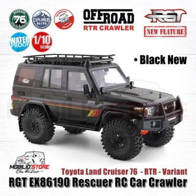 RGT EX86190 Rescuer Toyota Land Cruiser 76 RC Car 110 Crawler RTR