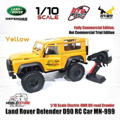 MN 999 Land Rover Defender RC Car 1/10 Scale Off-Road Rock Crawler RTR