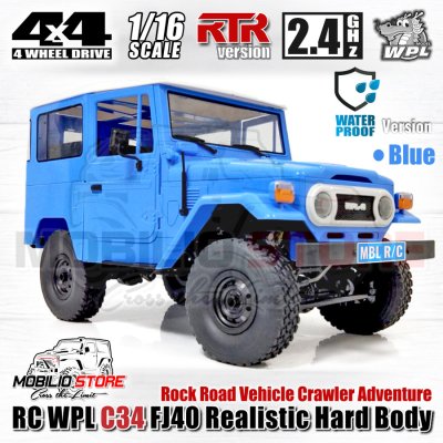 WPL C34 RTR FJ40 Remote Control Rc Crawler 4WD