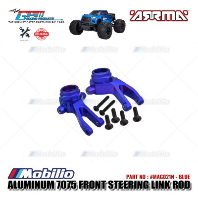 GPM Part #MAG021N Alloy Front Steering Block Arrma Granite Big Rock Senton Vortexs Typhon 4X4 Buggy Monster Truck