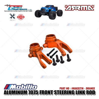 GPM Part #MAG021N Alloy Front Steering Block Arrma Granite Big Rock Senton Vortexs Typhon 4X4 Buggy Monster Truck