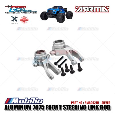 GPM Part #MAG021N Alloy Front Steering Block Arrma Granite Big Rock Senton Vortexs Typhon 4X4 Buggy Monster Truck