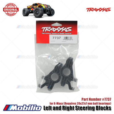 Traxxas Part #7737 Steering Blocks Left and Right for X-Maxx Monster Truck