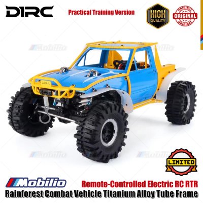 D1RC Ti-Fury Rainforest Combat Vehicle Titanium Alloy Tube Frame Remote-Controlled Electric RC RTR Rock Crawler