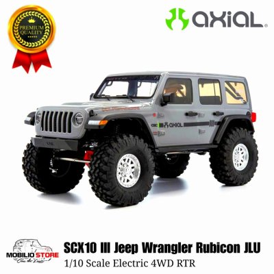 RC Axial Scx10 III Jeep Wrangler Rubicon JLU 1/10 Scale 4WD RTR