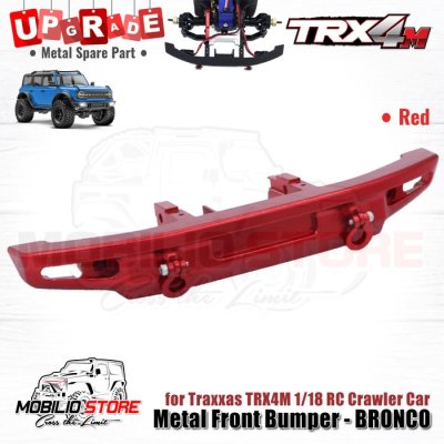 Upgrade Part Metal Front Rear Bumper Suitable for Bronco Traxxas TRX4M