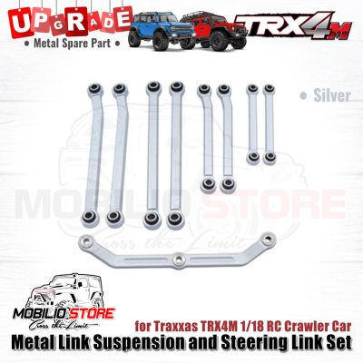 Upgrade Metal Suspension Link and Steering Link Set for Traxxas TRX4M