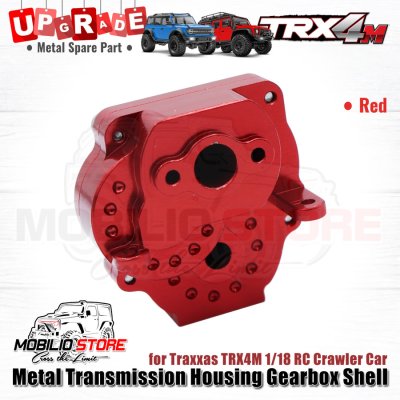 Upgrade Metal Transmission Housing Gearbox Shell for Traxxas TRX4M