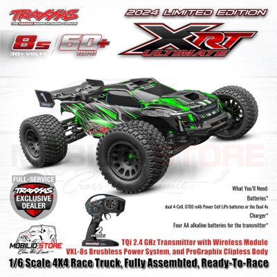 Traxxas 78097-4 XRT Ultimate 1/6 Extreme Race Truck 4WD 8s Brushless TQi TSM RTR Clipless