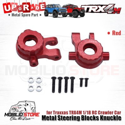 Upgrade Part - Metal Steering Cup Knuckle for 1/18 RC Traxxas TRX4M
