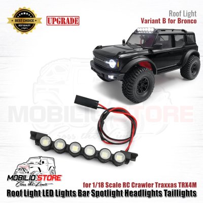 Roof Light LED Lights Bar Spot light Head-Tail lights TRX4M Traxxas RC