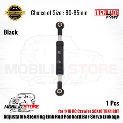 Adjustable Steering Link Rod Panhard Servo Linkage for 1/10 RC Crawler