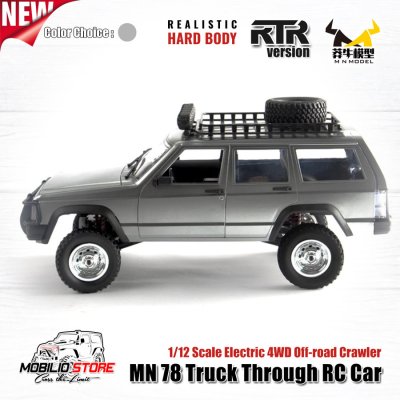 RC MN78 Jeep Cherokee 213 1/12 Scale Electric 4WD Off-road Crawler RTR