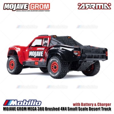 Arrma Mojave Grom Mega 380 Brushed 4X4 Small Scale Desert Truck RTR