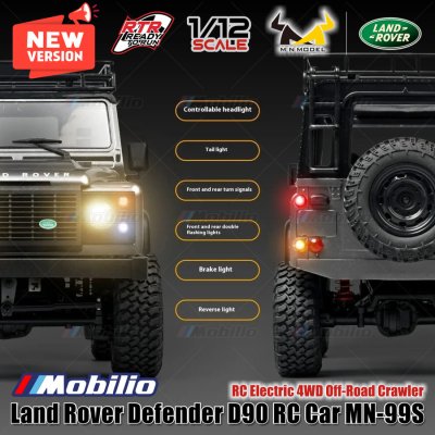 RC MN99S 1/12 Rock Crawler Model D90 Offroad 4WD Full Propo RTR