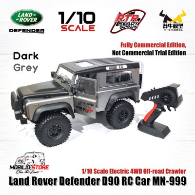 MN 999 Land Rover Defender RC Car 1/10 Scale Off-Road Rock Crawler RTR