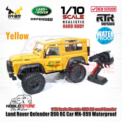 MN 999 Waterproof Land Rover Defender RC Car 1/10 Scale Off-Road Rock