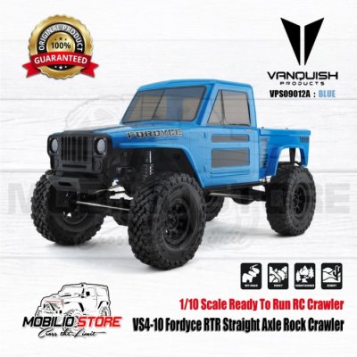 Vanquish VS4-10 Fordyce Straight Axle RTR Rock Crawler RC 1/10 Scale