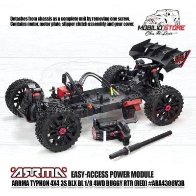 Arrma 1/8 Typhon V3 3S BLX Brushless RTR 4WD Buggy
