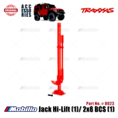 Traxxas Part #8023 Replica Jack Hi-Lift Accessories TRX4 RC Crawler