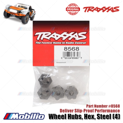 Traxxas Part #8568 Steel Hex Wheel Hubs for RC UDR Unlimited Desert Racer
