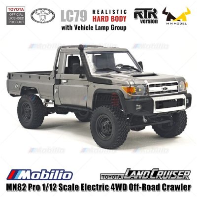 MN82 Pro Toyota Land Cruiser LC79 1/12 Scale Electric 4WD Off-Road Crawler