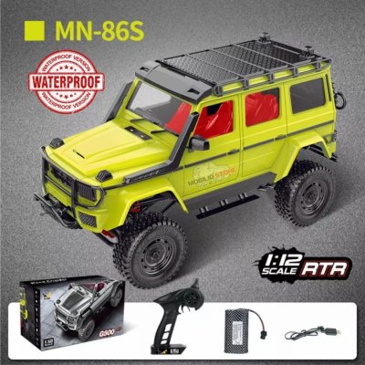 MN86S RTR 1/12 Scale Benz G500 RC 4WD Rock Crawler Offroad Adventure