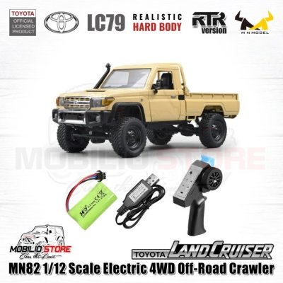 MN82 Toyota Land Cruiser LC79 1/12 Scale Electric 4WD Off-Road Crawler