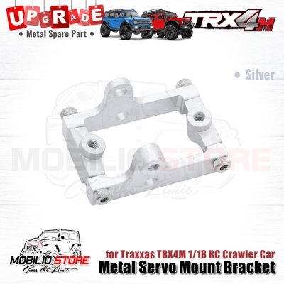 Upgrade Part - Metal Servo Mount Bracket for 118 RC Crawler Car TRX4M