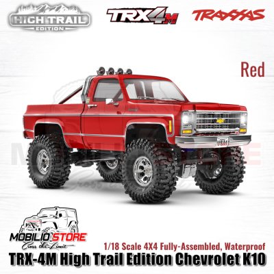 Traxxas 97064-1 TRX-4M High Trail Edition Chevrolet K10 1/18 Scale 4X4 RTR Clipless