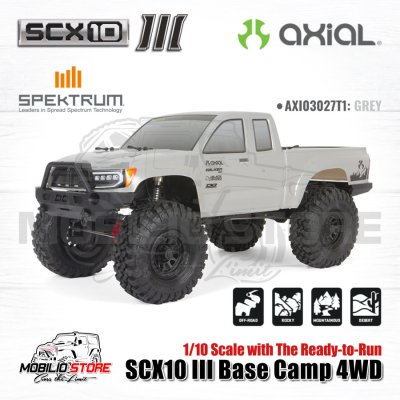 Axial SCX10 III Base Camp 4WD RC Car 1/10 Scale RTR Crawler Off-Road