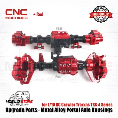 Upgrade Part - Metal Portal Axle Housing for 1/10 RC Traxxas TRX-4