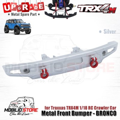 Upgrade Part Metal Front Rear Bumper Suitable for Bronco Traxxas TRX4M