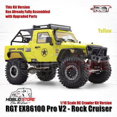 RGT EX86100 Pro V2 - Rock Cruiser 1/10 Scale RC Crawler Kit Version