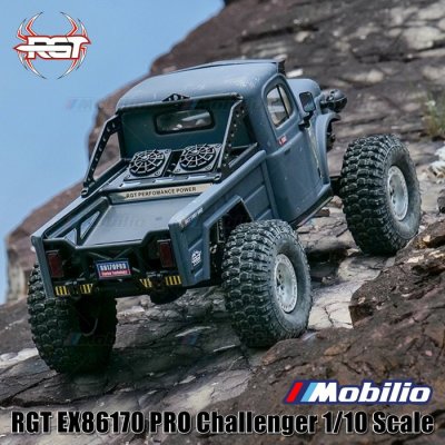 RGT EX86170 PRO Challenger 1/10 2.4G 4WD Brushless RC Car Rock Crawler Off-Road Adventure