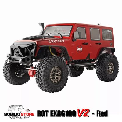 RGT EX 86100 V2 1:10 Scale Rock Crawler Cruiser 4WD Offroad RTR