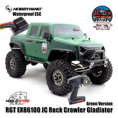 RC RGT EX86100 V2 JC Rock Crawler Cruiser Defier 4x4 Offroad 1/10 Scale