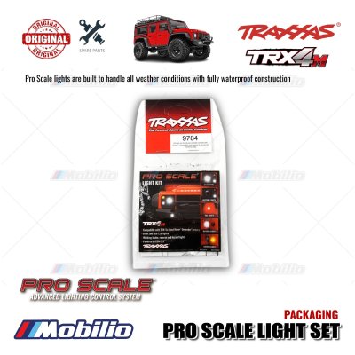 Traxxxas Part #9784 TRX-4M Defender Pro Scale Light Set Fully Waterproof Construction