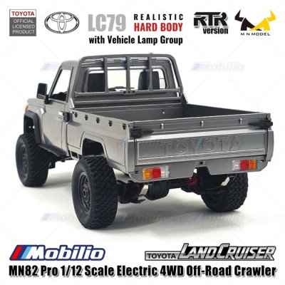 MN82 Pro Toyota Land Cruiser LC79 1/12 Scale Electric 4WD Off-Road Crawler